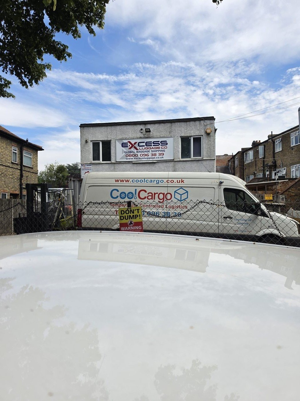 Excess Luggage premises near Heathrow